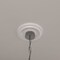 Ekena Millwork Maria Ceiling Medallion (Fits Canopies up to 1 3/4"), 9 5/8"OD x 1 1/8"P, Primed White CM09MA - alternate 5